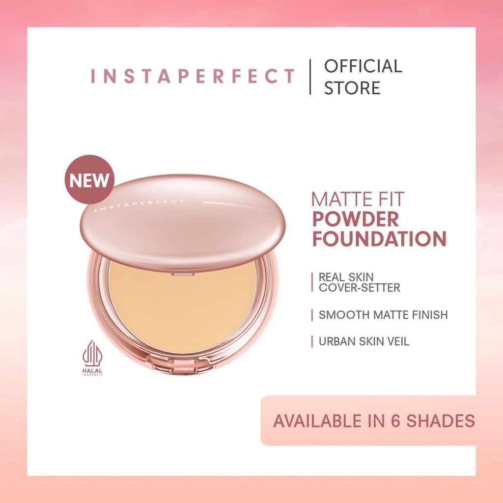 Instaperfect Daily Glam Complexion Essentials Bundle (Skincover Air Cushion + Matte Fit Powder Foundation)
