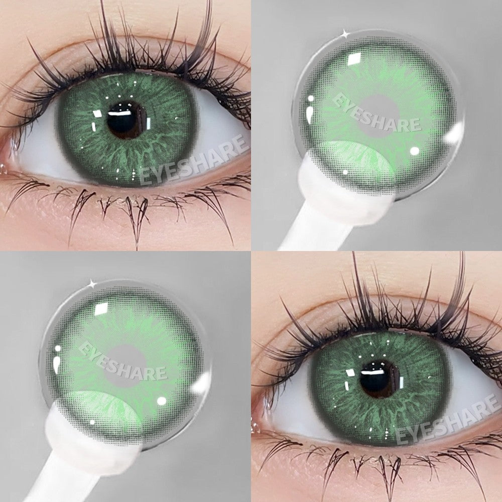 Eyeshare Softlens Gray Softlen Big Eyes Gray 1 Pasang Lensa Kontak Doll Eyes