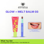 NEW! Emina Protect Glow Set (Sunscreen + Primer) Sun Battle SPF 35 PA +++ Acne Clear Cica + Allantoin Airy Acne Soothing, Emina Pore Ranger 20 ml -Sunscreen for Acne Prone - Glowing, Mencerahkan, Merawat Jerawat, Skin Barrier, Melembabkan, Ringan