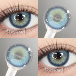 Eyeshare Softlens Gray Softlen Big Eyes Gray 1 Pasang Lensa Kontak Doll Eyes