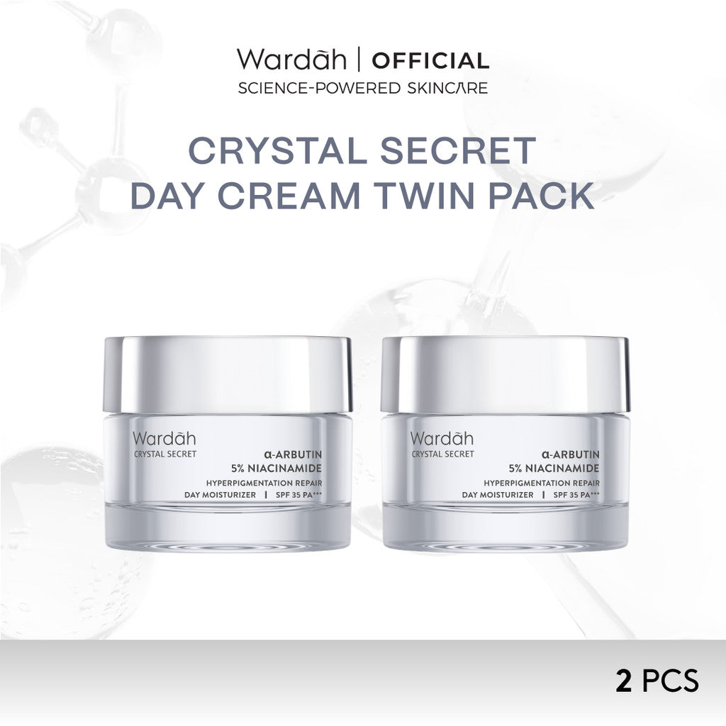WARDAH Crystal Secret Brightening Day Cream 30 g Twinpack - Skincare