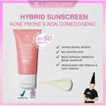Hiqween Healthy Glow Finished Sunscreen SPF 50 Pa +++ Tone Up Sunscreen Suncreen Tabir Surya