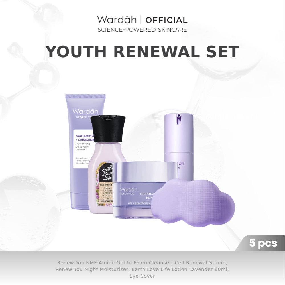 Wardah Paket Best Seller Skincare dan Make Up - Barrier Boost Kit, Radiance Set, Lustrous Glow, Youth Renewal Set, Matte Perfect Kit, Radiant Touch Up