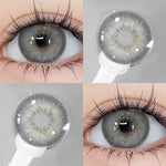 Eyeshare Softlens Gray Softlen Big Eyes Gray 1 Pasang Lensa Kontak Doll Eyes