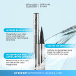 Wardah EyeXpert Optimum Hi-Black Liner - Eyeliner Spidol Waterproof Dengan Warna Intense - Makeup - Eyeliner Waterproof - Eye Makeup - Makeup Mata - Eyeliner untuk Pemula - Eyeliner Pigmented