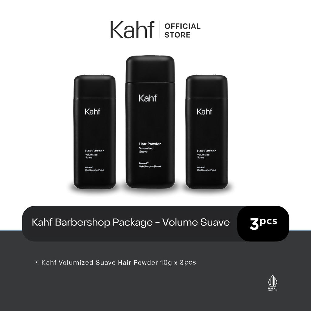 Kahf Barbershop Package - Pomade and Hair Powder