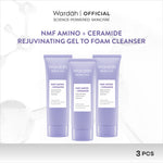 Wardah 100rb-an Sabun Cuci Muka Setahun Gentle Facial Wash Low PH Series 100ml (NMF Amino Crystal Secret, NMF Amino Renew You, NMF Amino Hydra Rose, Cica Aloe - Sabun Cuci Muka Gentle Acid Gentle Expert - Skincare