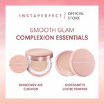 Instaperfect Smooth Glam Complexion Essentials Bundle (Skincover Air Cushion + Quickmatte Loose Powder)