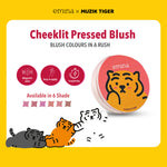 EMINA X MUZIK TIGER SERIES - Emina Airy Surprise Tint, Glossy Stain, Cheek Lit Pressed Blush, Lip Mask