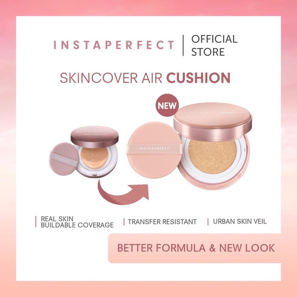 Instaperfect Daily Glam Complexion Essentials Bundle (Skincover Air Cushion + Matte Fit Powder Foundation)