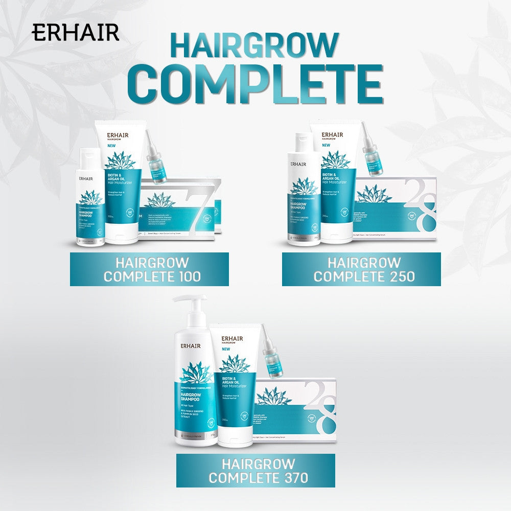 ERHAIR HairGrow Complete, Bundle Tumbuh Terus Anak Rambutnya No #1 Rekomendasi Dermatolog Indonesia
