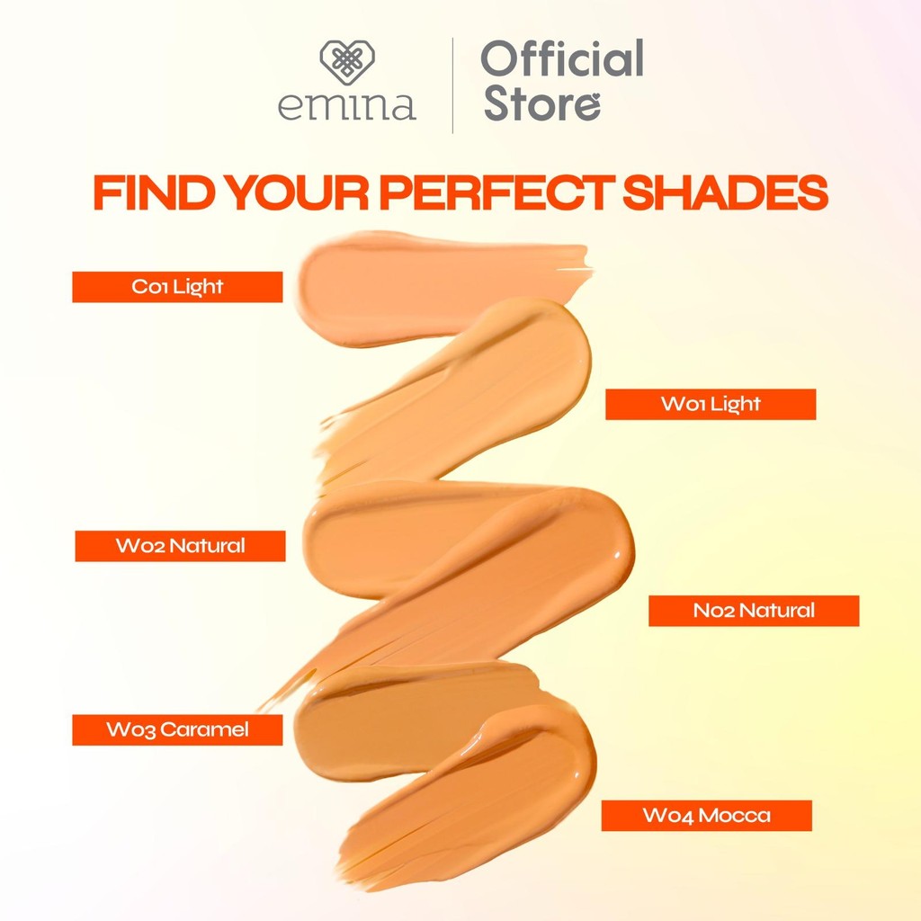 Emina Daily Matte Cushion 15g - Cushion Healthy Matte Oil Control Lasting 8 Jam, Anti Kering