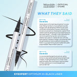Wardah EyeXpert Optimum Hi-Black Liner - Eyeliner Spidol Waterproof Dengan Warna Intense - Makeup - Eyeliner Waterproof - Eye Makeup - Makeup Mata - Eyeliner untuk Pemula - Eyeliner Pigmented