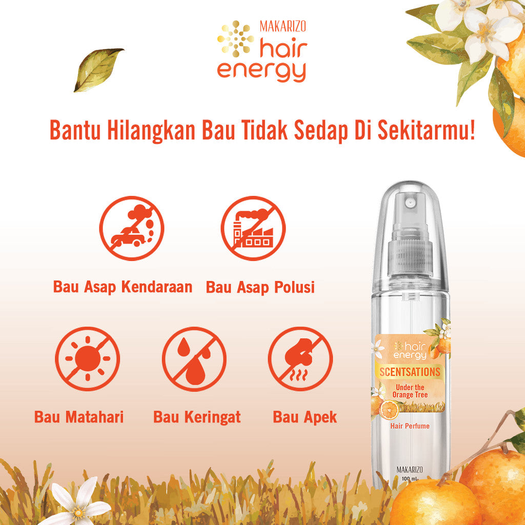 Makarizo Hair Energy Scentsations Hair Fragrance Under the Orange Tree 100 mL