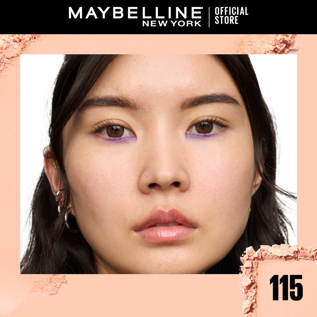 [BARU!] MAYBELLINE OFFICIAL Superstay Flex Powder 30H Longwear Powder Foundation Two-Way Cake Oil Control Transferproof Waterproof Full Coverage Setting Matte Makeup