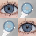 Eyeshare Softlens Gray Softlen Big Eyes Gray 1 Pasang Lensa Kontak Doll Eyes