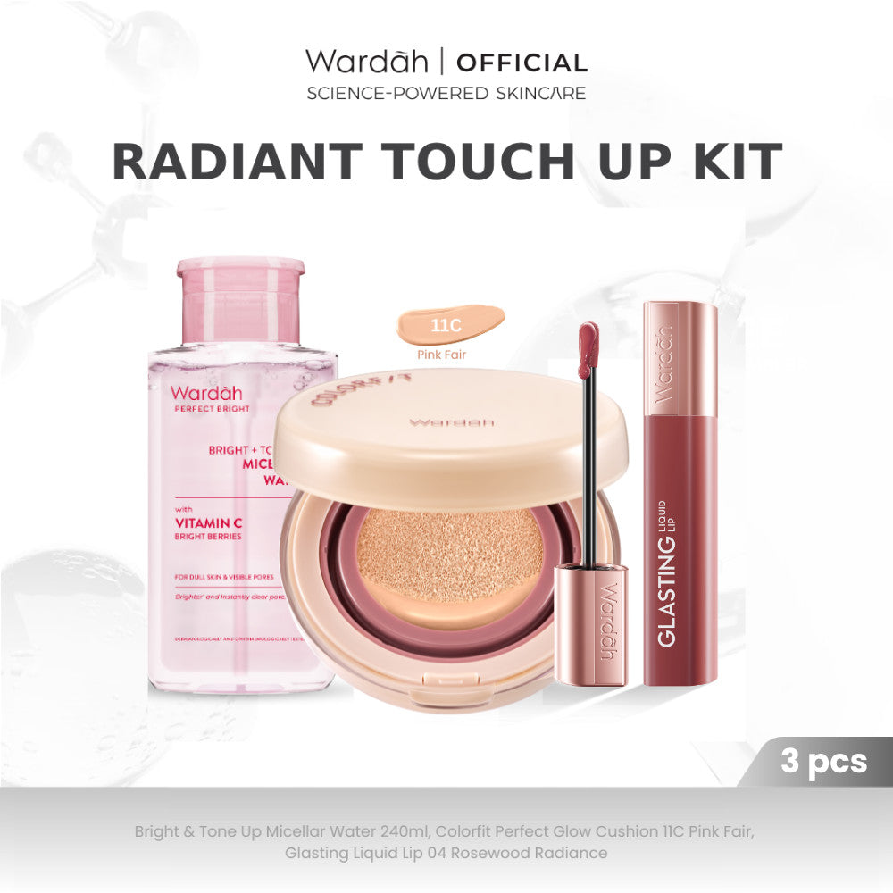 Wardah Paket Best Seller Skincare dan Make Up - Barrier Boost Kit, Radiance Revive Set, Lustrous Glow, Youth Renewal Set, Matte Perfection Kit, Radiant Touch Up