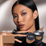 [SPECIAL 11.11] NEW! MAKE OVER Powerstay Sync Matte Cushion - Smart AI Matte Cushion High Coverage Zero Oxidation Oil Control Foundation Compact Makeup Concealer Skin Tint long lasting time less stain with euphoria