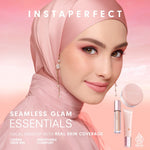 Instaperfect Smooth Glam Complexion Essentials Bundle (Skincover Air Cushion + Quickmatte Loose Powder)