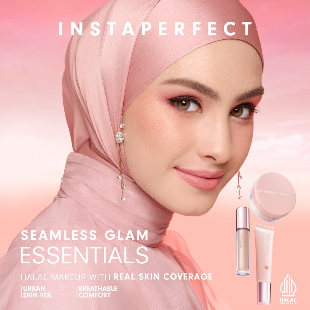 Instaperfect Smooth Glam Complexion Essentials Bundle (Skincover Air Cushion + Quickmatte Loose Powder)
