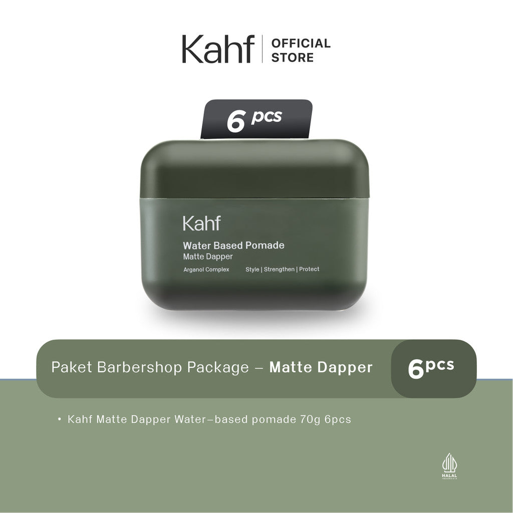 Kahf Barbershop Package - Pomade and Hair Powder