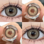 Eyeshare Softlens Gray Softlen Big Eyes Gray 1 Pasang Lensa Kontak Doll Eyes