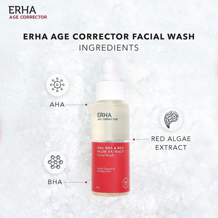 ERHA Twin Flame Age Corrector Facial Wash 90ml - Sabun Wajah Anti Aging