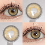 Eyeshare Softlens Gray Softlen Big Eyes Gray 1 Pasang Lensa Kontak Doll Eyes