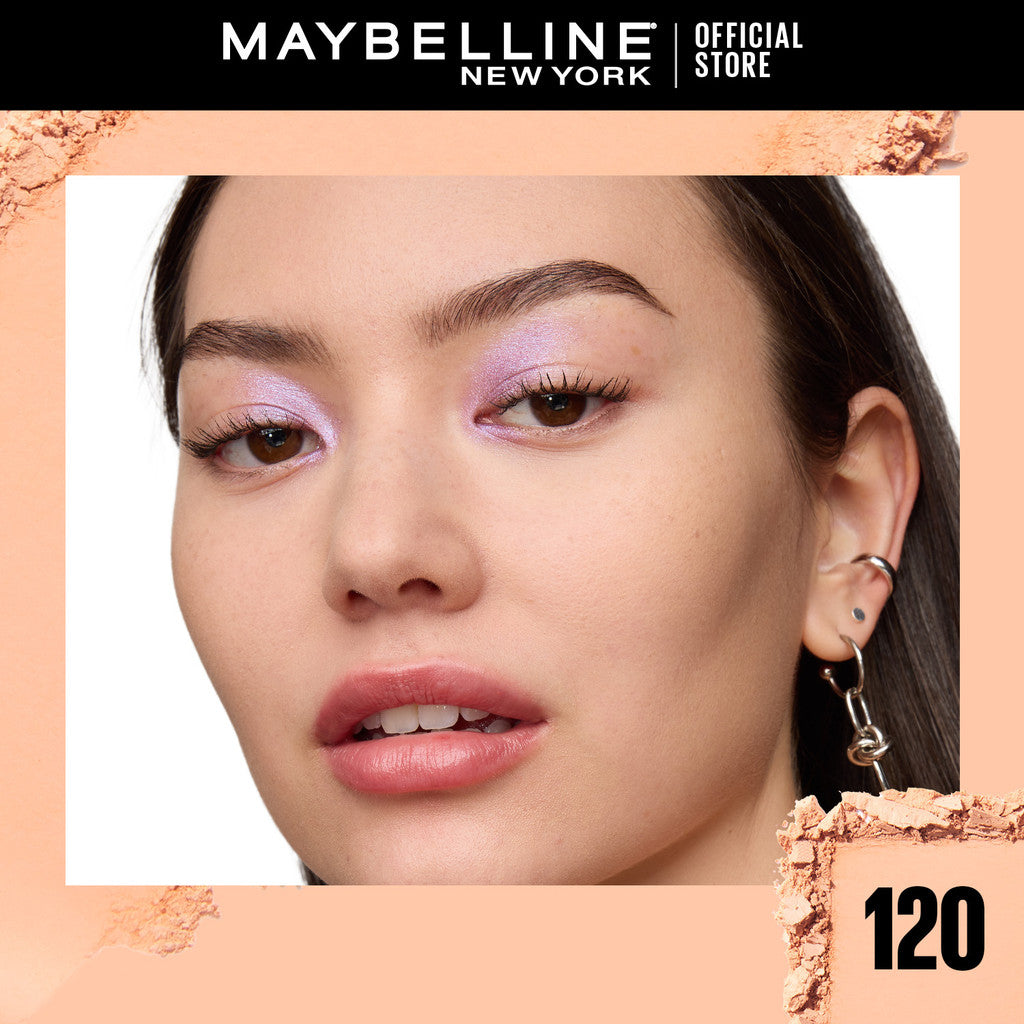 [BARU!] MAYBELLINE OFFICIAL Superstay Flex Powder 30H Longwear Powder Foundation Two-Way Cake Oil Control Transferproof Waterproof Full Coverage Setting Matte Makeup