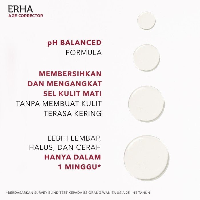 ERHA Twin Flame Age Corrector Facial Wash 90ml - Sabun Wajah Anti Aging