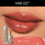 [SPECIAL 11.11] MAKE OVER Glassy Lip Lacquer X Hian Tjen - Lip Gloss LipTint Lipcream Lip Cream Lipstick Lipstik Make Up Pigmented BEST SELLER Long Lasting Somethin Time Less w Maybe Euphoria