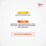 Dragon Minyak Sereh 100% Oleum Citronella Anti Nyamuk
