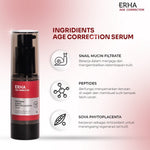 ERHA Bundle Age Corrector Daily Serum 20ml + Krim Pagi dan Malam 30g - Paket Anti Penuaan