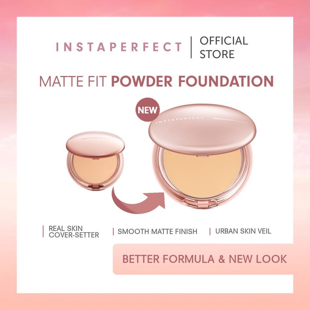 Instaperfect Daily Glam Complexion Essentials Bundle (Skincover Air Cushion + Matte Fit Powder Foundation)