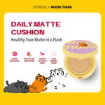 Emina Daily Matte Cushion 15g - Cushion Healthy Matte Oil Control Lasting 8 Jam, Anti Kering