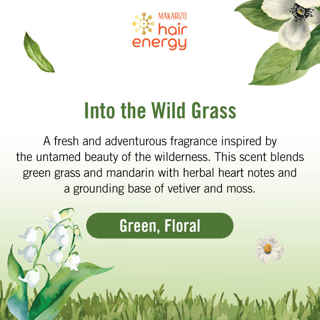 Makarizo Hair Energy Scentsations Hair Fragrance Into the Wild Grass 100 mL