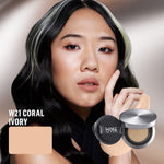 [TINTINTINWIN'S PICKS] NEW! MAKE OVER Hydrastay Prismatic Glass Cushion - Glow Cushion Plumpy Tahan Cuaca Panas Lembab Anti Crack Smudgeproof Tidak Cakey Tidak Crease High Coverage Tahan Banting Radiant Foundation Compact Makeup Concealer