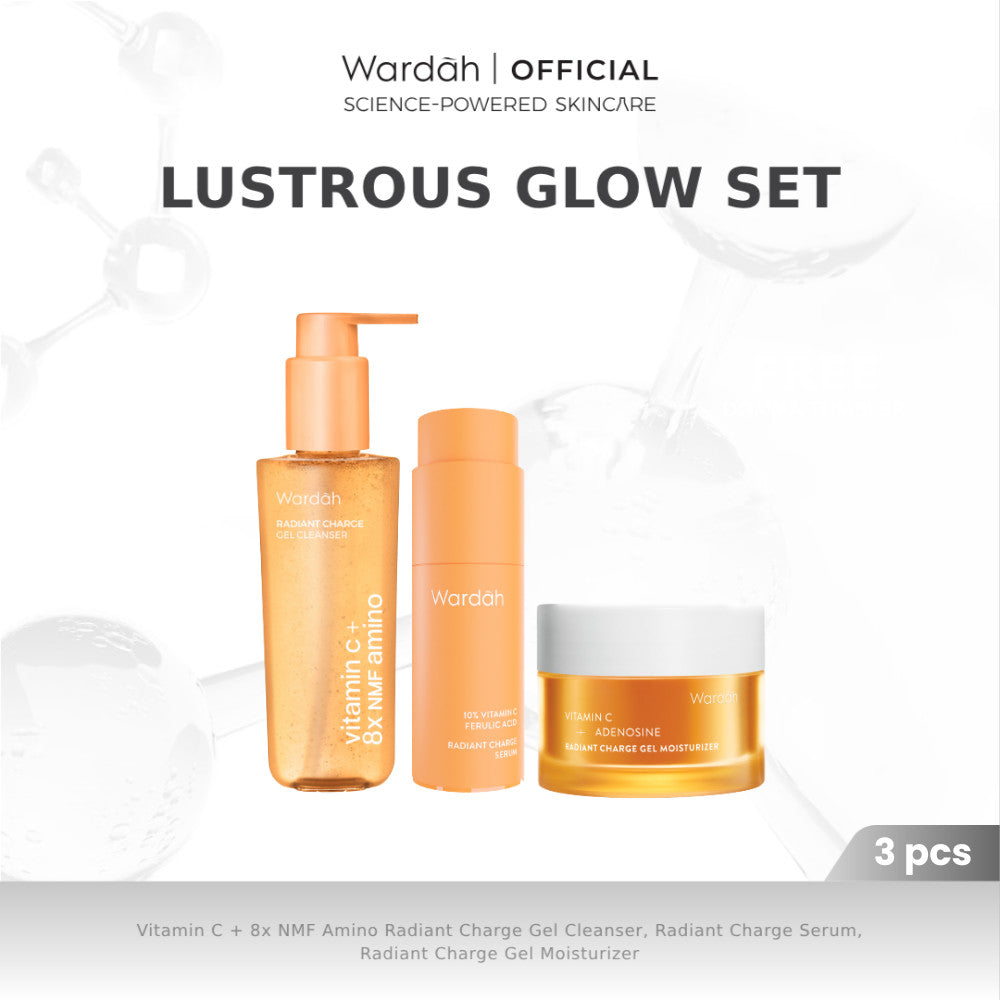 Wardah Paket Best Seller Skincare dan Make Up - Barrier Boost Kit, Radiance Set, Lustrous Glow, Youth Renewal Set, Matte Perfect Kit, Radiant Touch Up