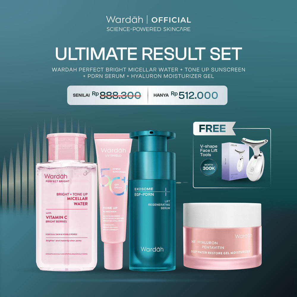 [TASYA FARASYA APPROVED!] Wardah EXOSOME + PDRN Lift Regenerating Serum (Clinic Treatment Serum dengan Salmon DNA & Hifu Result, Glowing, Plumpy, Collagen Serum) - Skincare