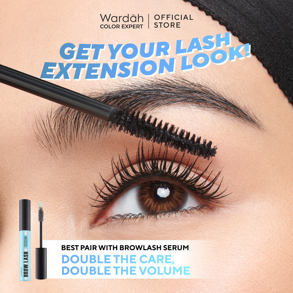WARDAH EyeXpert The Volume Expert Mascara - Makeup - Maskara - Maskara Waterproof Anti Air - Maskara Waterproof Tahan Air - Mascara Recommendation - Makeup