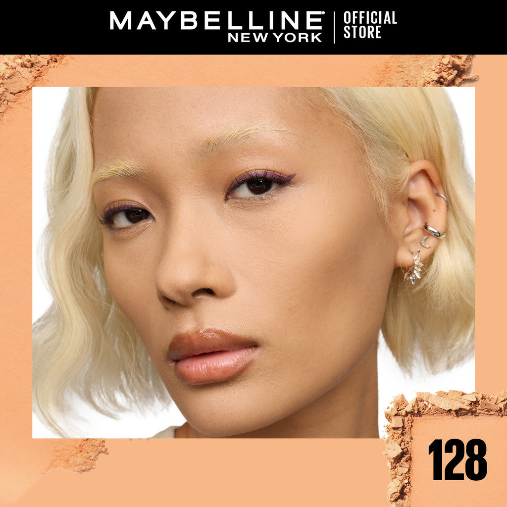 [BARU!] MAYBELLINE OFFICIAL Superstay Flex Powder 30H Longwear Powder Foundation Two-Way Cake Oil Control Transferproof Waterproof Full Coverage Setting Matte Makeup