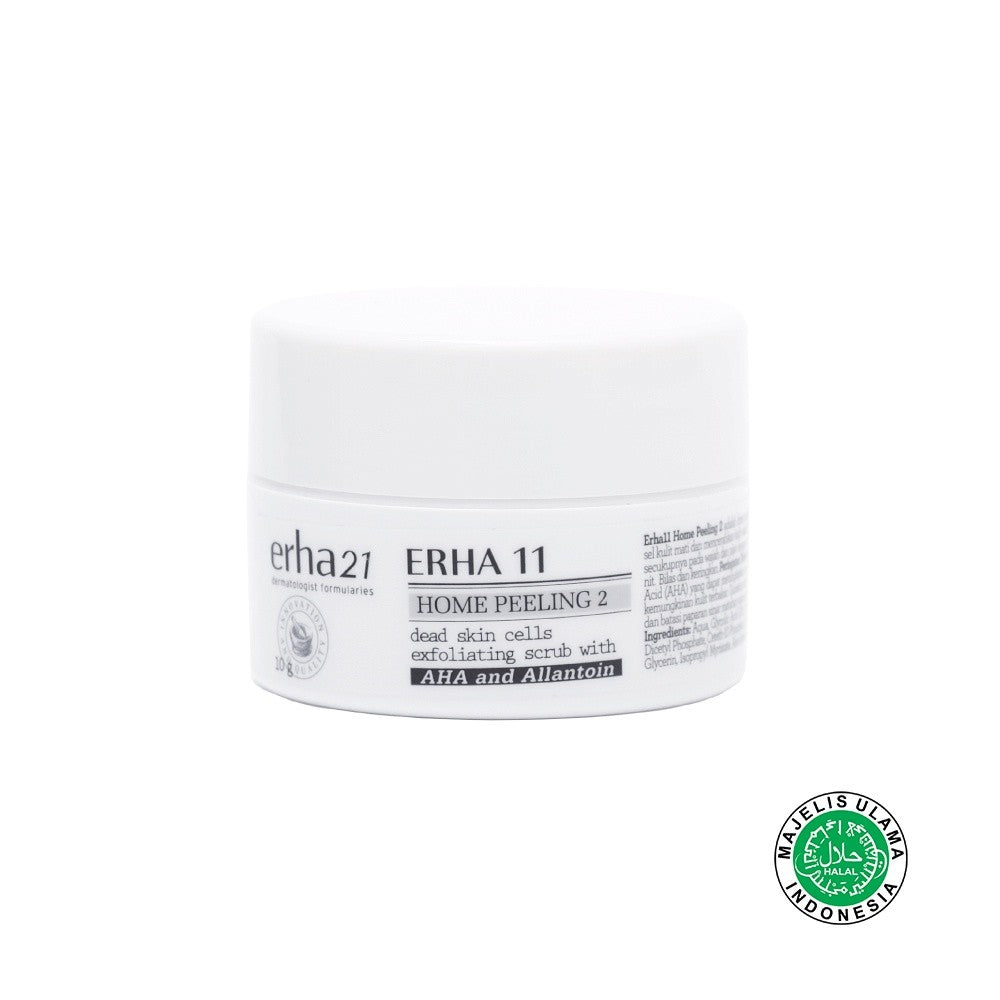 ERHA Bundle Erha 10 & Erha 11 - Paket Home Peeling 1 & 2 Wajah
