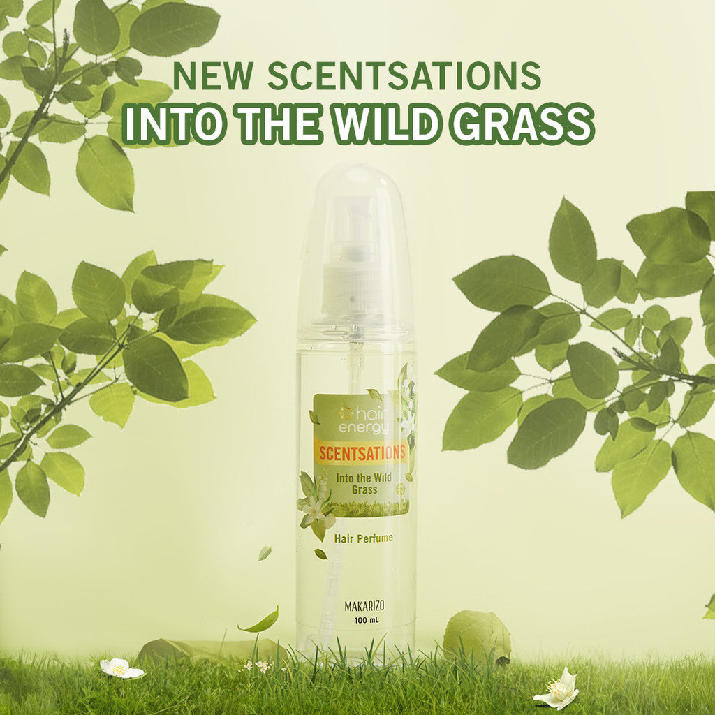 Makarizo Hair Energy Scentsations Hair Fragrance Into the Wild Grass 100 mL