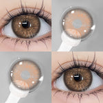 Eyeshare Softlens Gray Softlen Big Eyes Gray 1 Pasang Lensa Kontak Doll Eyes