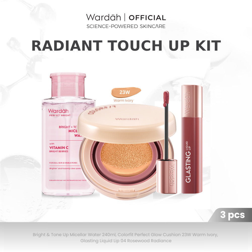Wardah Paket Best Seller Skincare dan Make Up - Barrier Boost Kit, Radiance Revive Set, Lustrous Glow, Youth Renewal Set, Matte Perfection Kit, Radiant Touch Up