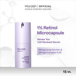 WARDAH Renew You Series Lengkap - Foam Cleanser, Toner Essence, Renewal Serum, Eye Cream, Day Moisturizer, Night Moisturizer - Skincare