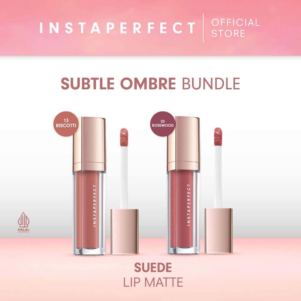 [NEW SHADES] Instaperfect Subtle Ombre Bundle- Suede Lip Matte- Lip Cream