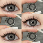 【COD】Softlens Sepasang Lensa kontak warna, lensa warna HOLLAND seri softlen Normal soflen brown Berwarna Lensa Besar Ukuran 14.5mm/Free Lens Case