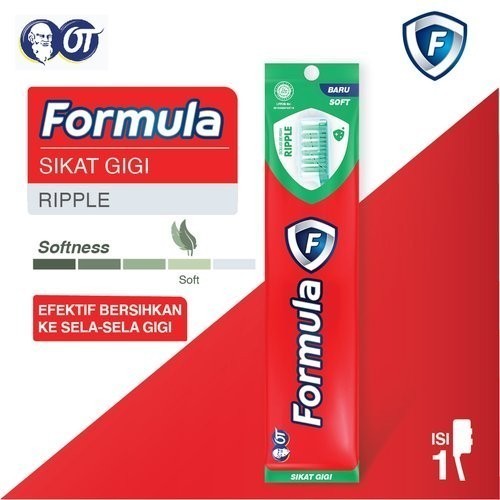 FORMULA Sikat Gigi Dewasa SET ISI 3 Diamond Trendy Ripple