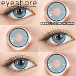 Eyeshare Softlens 15mm Big Eyes Black 1Pasang Gray Lensa Kontak